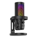 [MCX04-BK] Fantech - Microfono Gamer RGB Leviosa Aura Cableado [Negro]