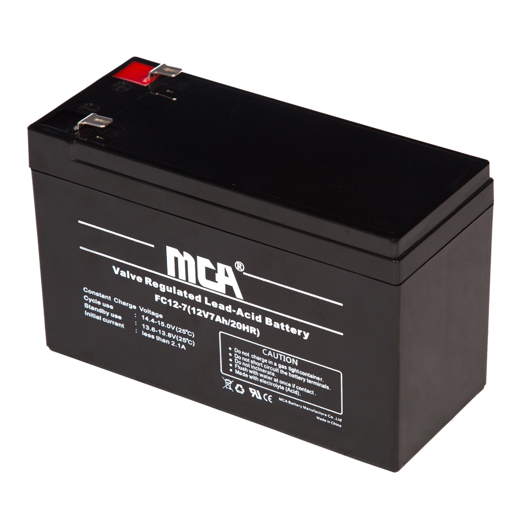 [B7AMCA] MCA - Bateria Plomo-Ácido Sellada 12V 7Ah