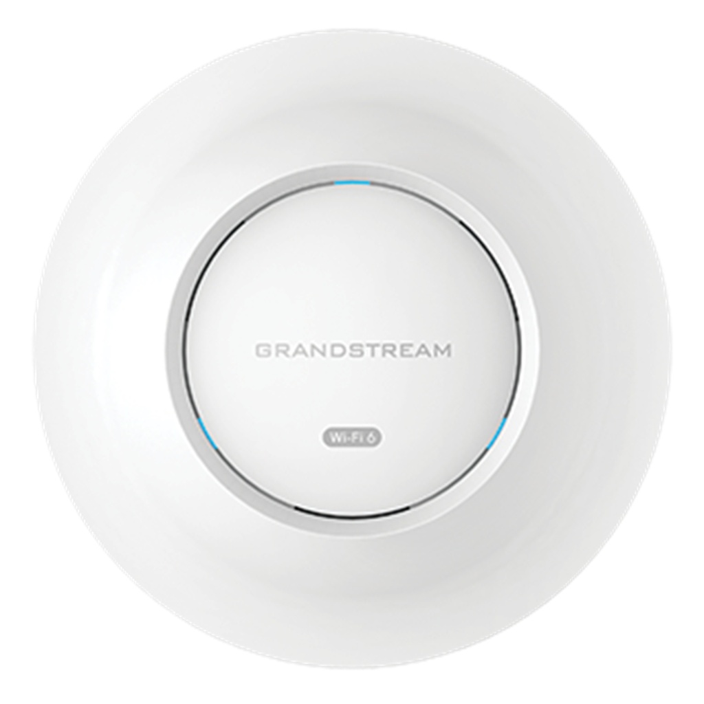 [GWN7665] Grandstream - Punto de Acceso Wi-Fi 6E tri-banda 2.4/5/6GHz 2x2:2 MU-MIMO con OFDMA agregado 5.4Gbps 384 clientes cobertura 175m 1 puerto Gigabit y 1 puerto 2.5G PoE 802.3af/at