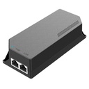 [GS-POE15W-MG] Grandstream - Inyector PoE potencia de salida 20W estándar IEEE 802.3af entrada 100~240VAC 50/60Hz salida 54VDC 1 puerto RJ45 LAN IN de 2.5Gbps y 1 puerto RJ45 LAN OUT con PoE de 2.5Gbps