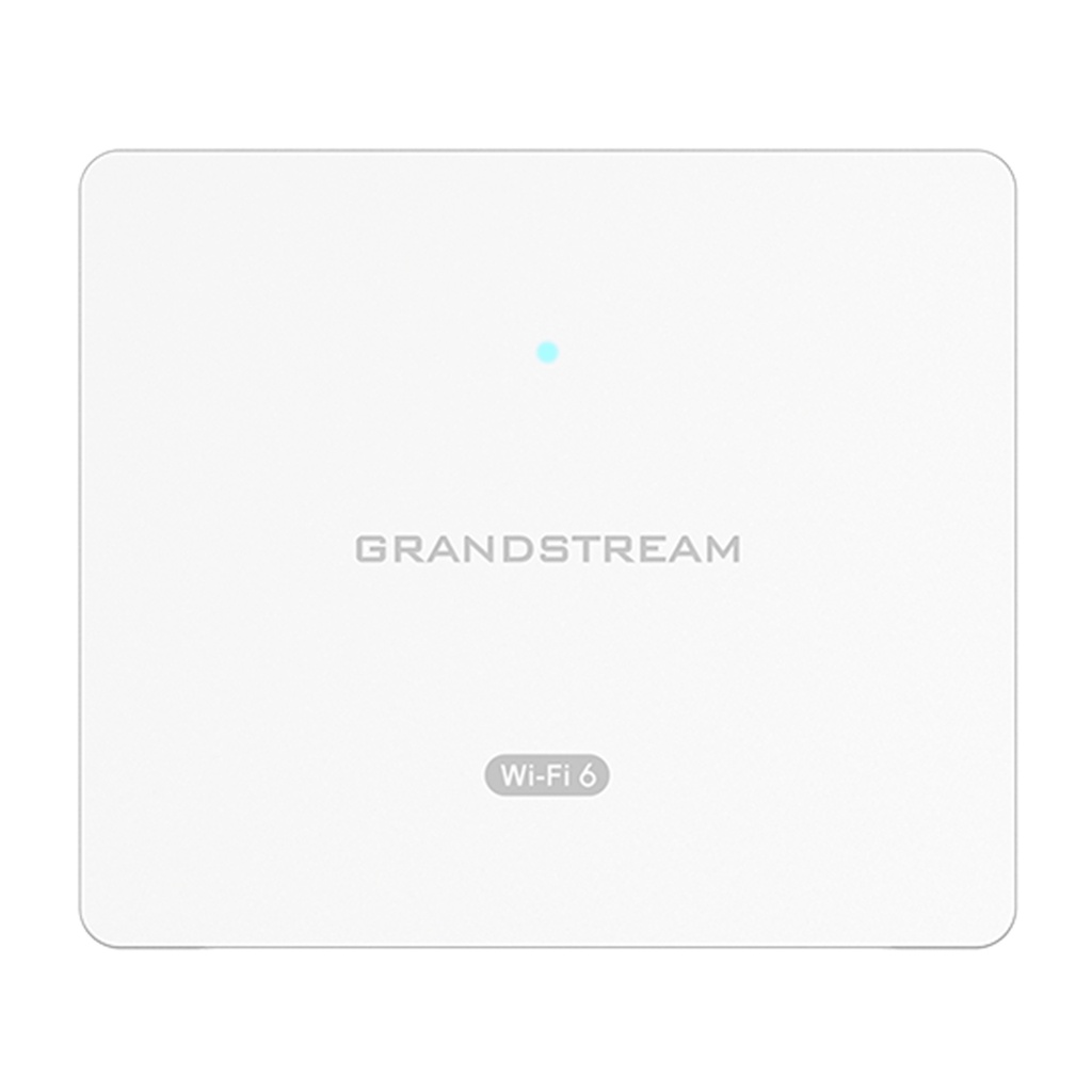 [GWN7604] Grandstream - Punto de Acceso Wi-Fi 6 rendimiento inalámbrico agregado de 3Gbps 2.4GHz 573.5Mbps 2x2:2 MU-MIMO 5GHz 2.4Gbps 3x3:2 MU-MIMO hasta 256 clientes concurrentes cobertura hasta 100 metros 4 puertos Gigabit uno con PoE/PoE+ y 2 con PSE