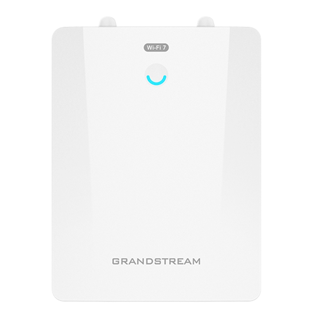[GWN7670LR] Grandstream - Punto de Acceso Wi-Fi 7 Exterior agregado 3.6Gbps 2.4GHz 688Mbps 5GHz 2882Mbps 2x2:2 MIMO 256 clientes cobertura 350m 1 puerto 2.5G WAN/LAN con entrada PoE y 1 SFP 2.5G PoE 802.3at