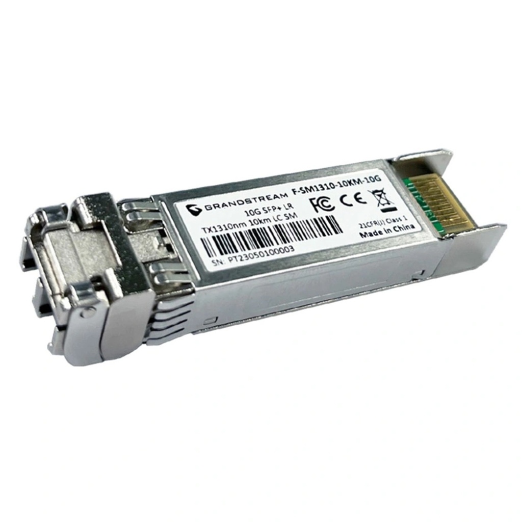 [F-SM1310-10KM-10G] Grandstream - Módulo SFP+ Monomodo SFP+ de 10Gbps longitud de onda 1310nm fibra monomodo distancia máxima 10km