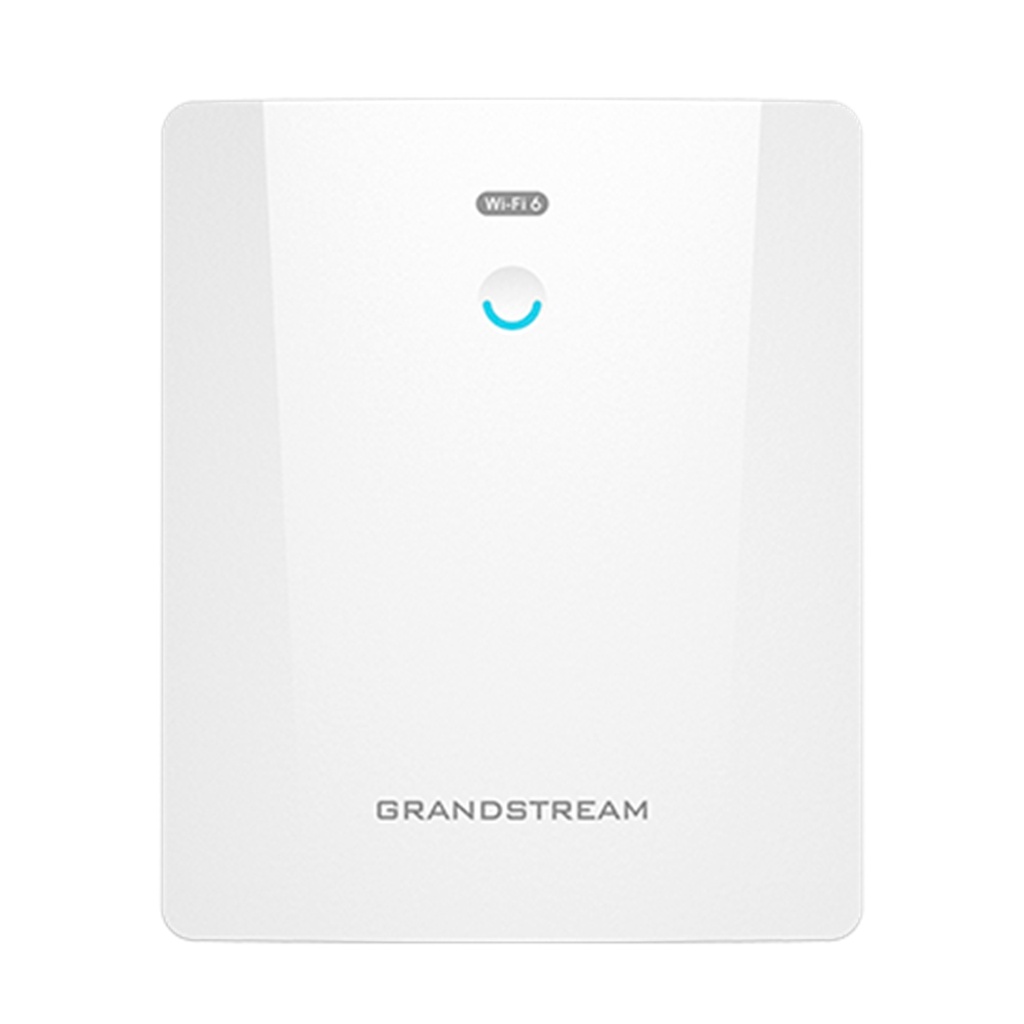 [GWN7664ELR] Grandstream - Punto de Acceso Wi-Fi 6 Exterior agregado 6Gbps doble banda 4x4:4 MU-MIMO 2.4GHz 4x4:4 5GHz 4x4:4 512 clientes cobertura 300m 1 puerto RJ45 2.5G y 1 SFP 2.5G PoE 802.3at