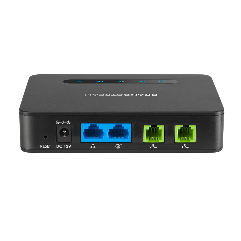 [HT801] Grandstream - Adaptador Telefónico Analógico (ATA) 1 puerto FXS 1 perfil SIP un puerto Ethernet RJ45 10/100 Mbps autosensible conferencia de 3 vías fax T.38 aprovisionamiento Zero Config con UCM
