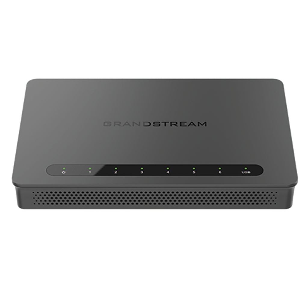 [GWN7001] Grandstream - Router Empresarial 6 puertos Gigabit Ethernet configurables como WAN/LAN enrutamiento NAT de 2.2Gbps rendimiento IPsec VPN de 530Mbps hasta 50 túneles VPN concurrentes IPsec PPTP L2TP OpenVPN y WireGuard