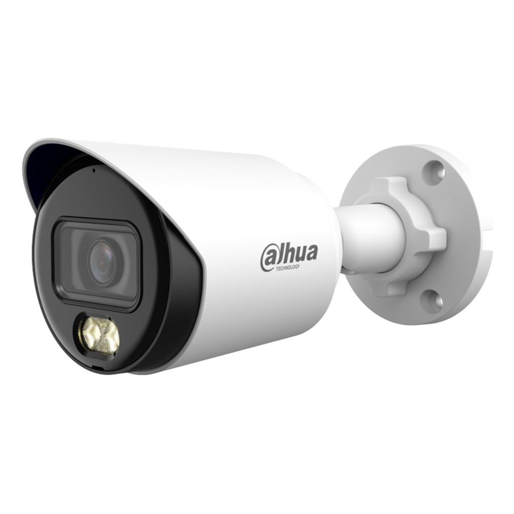 [DH-HAC-HFW1509TN-A-LED-0280B-S3] Dahua - Cámara Bullet HDCVI 5MP Lente 2.8mm Full-color Luz Cálida 30m con Micrófono [Serie Lite]