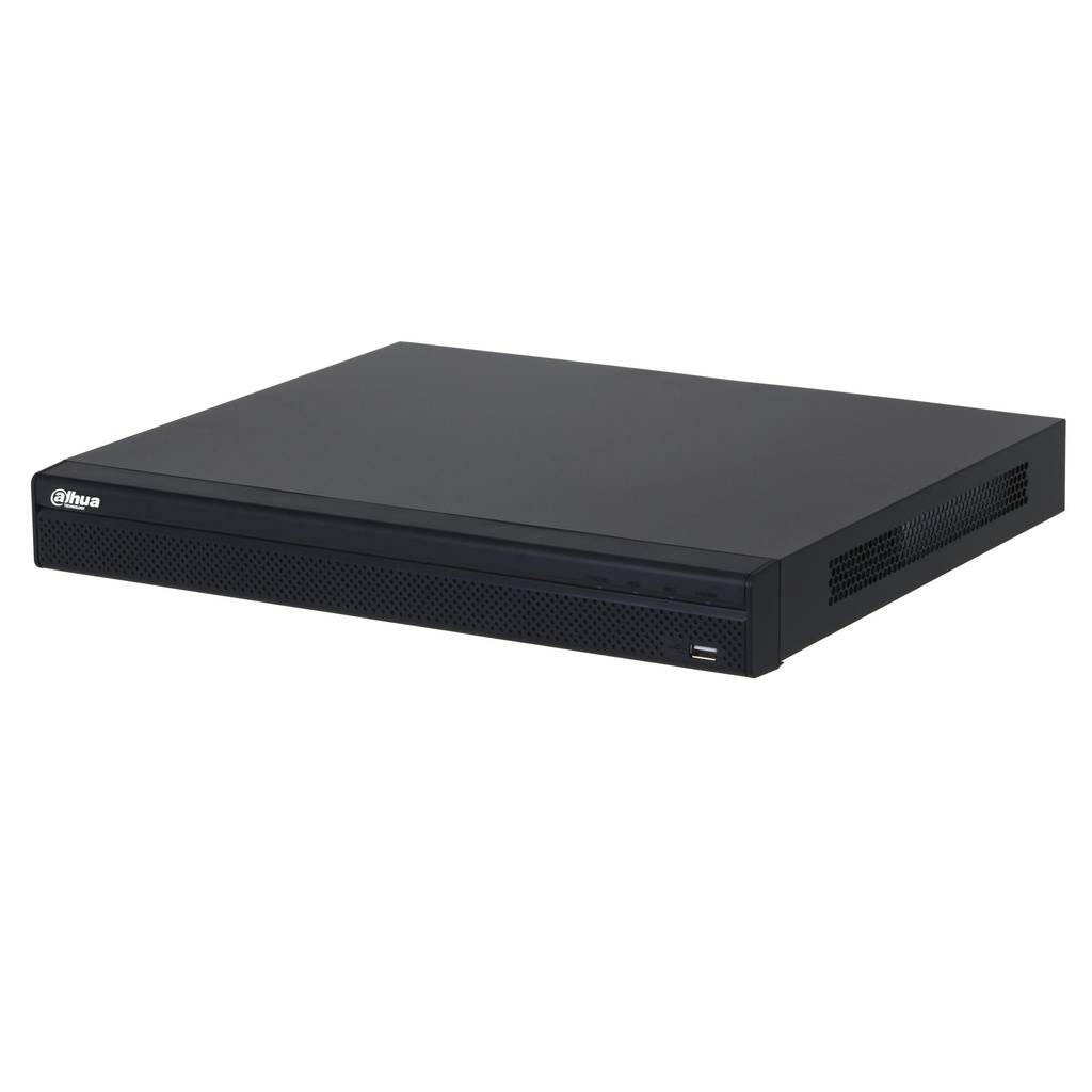 [DHI-NVR4232-16P-4KS3] Dahua - NVR de 32 Canales IP con 16 Puertos PoE 2 Bahías SATA [Serie Lite]