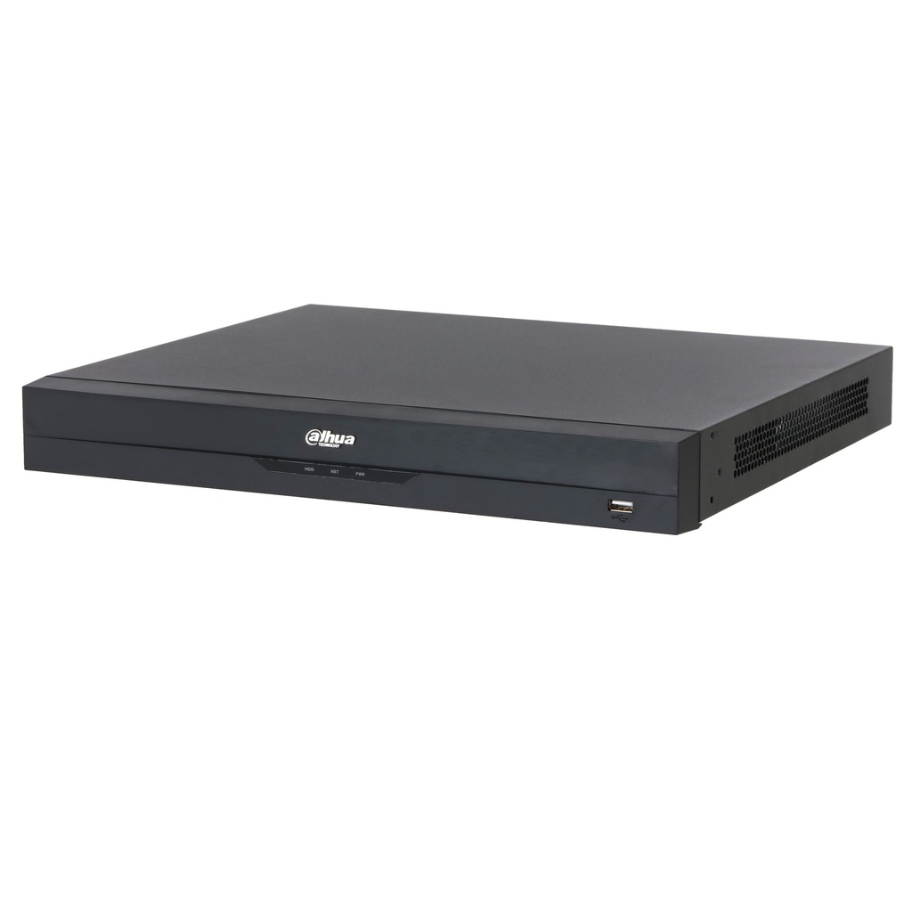 [DHI-NVR5232-16P-EI2] Dahua - NVR de 32 Canales IP con 16 Puertos PoE 2 Bahías SATA [Serie WizSense]