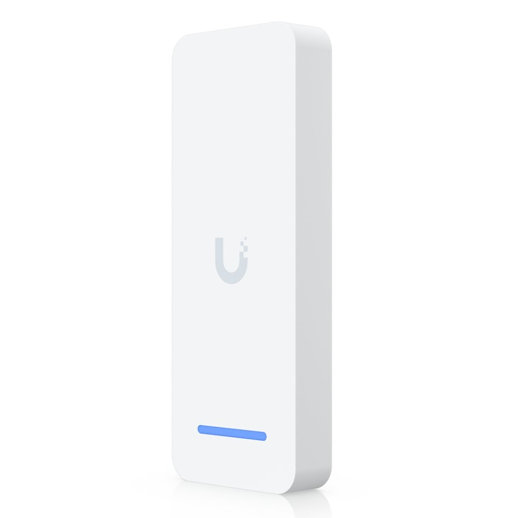 [UA-Retrofit-Reader-W] Ubiquiti - UniFi Access, Lector Retrofit Blanco con NFC y Touch Pass para Apple/Google Wallet, Protocolo OSDP por RS-485, Protección IP55 y Alimentación 12 V DC