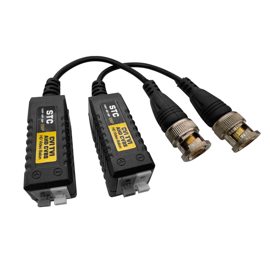 [STC-VB01] STC - Video Balun Pasivo HD 400 Metros [Presión]