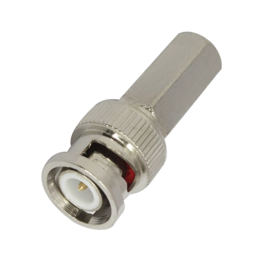 [ACC-CON-RG6-1UND] Wireplus - Conector BNC RG6 Enroscable [Unidad]