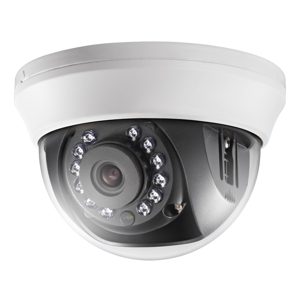 [DS-2CE56D0T-IRMMF(2.8mm)] Hikvision - Cámara HD Domo 1080P [2MP] Lente 2.8mm [Plástico]