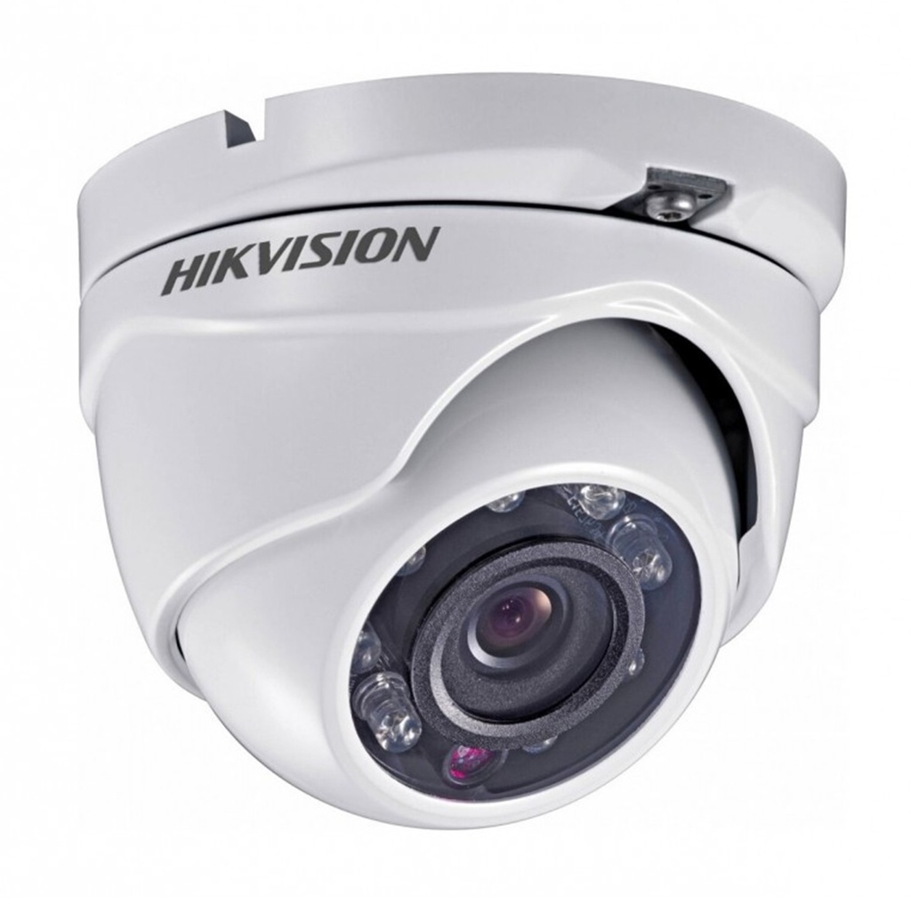 [DS-2CE56D0T-IRMF(2.8mm)] Hikvision - Cámara HD Domo 1080P [2MP] Lente 2.8mm [Metalico]