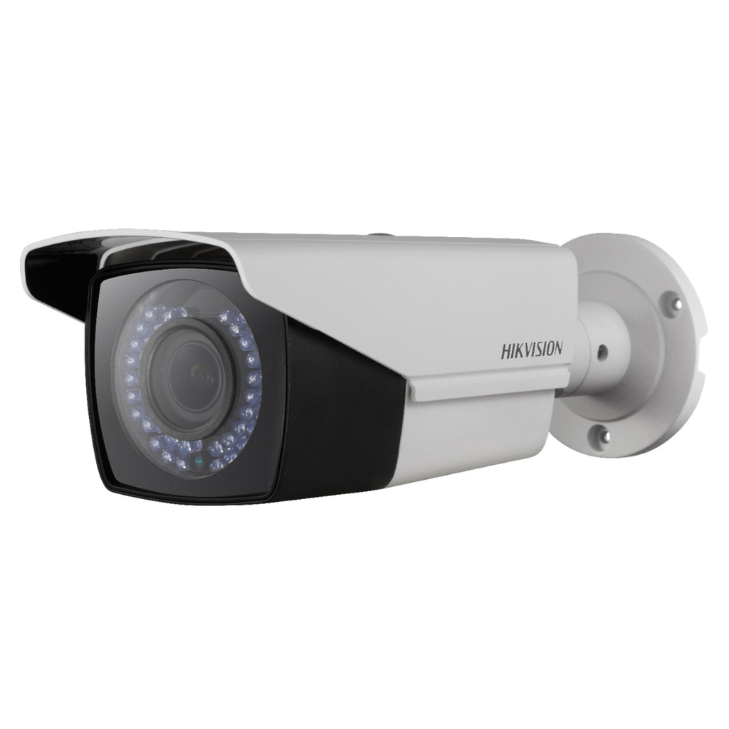 [DS-2CE16D0T-VFIR3F(2.8-12mm)] Hikvision - Cámara HD Bullet 1080P [2MP] Varifocal [Metalico]