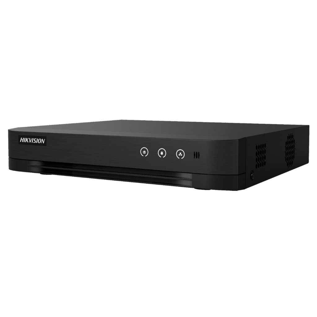[iDS-7216HQHI-M1/S] Hikvision - DVR 2K [4MP] Pentahibrido AcuSense 16 Canales TurboHD + 8 Canales IP