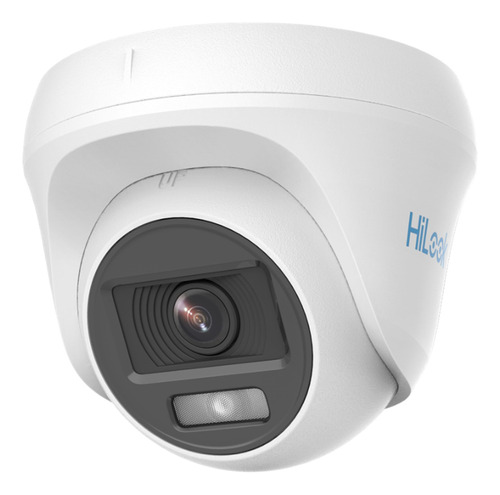 [THC-T129-P(2.8mm)] HiLook - Cámara HD Domo ColorVU 1080P [2MP] Lente 2.8mm [Plástico]