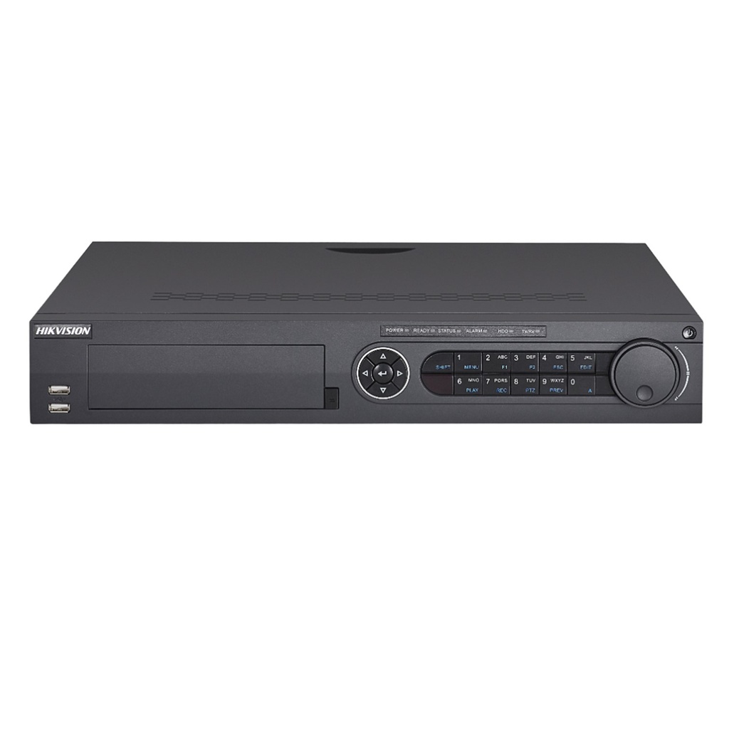 [DS-7332HUHI-K4] Hikvision - DVR 4K [8MP] Pentahibrido 32 Canales TurboHD + 16 Canales IP