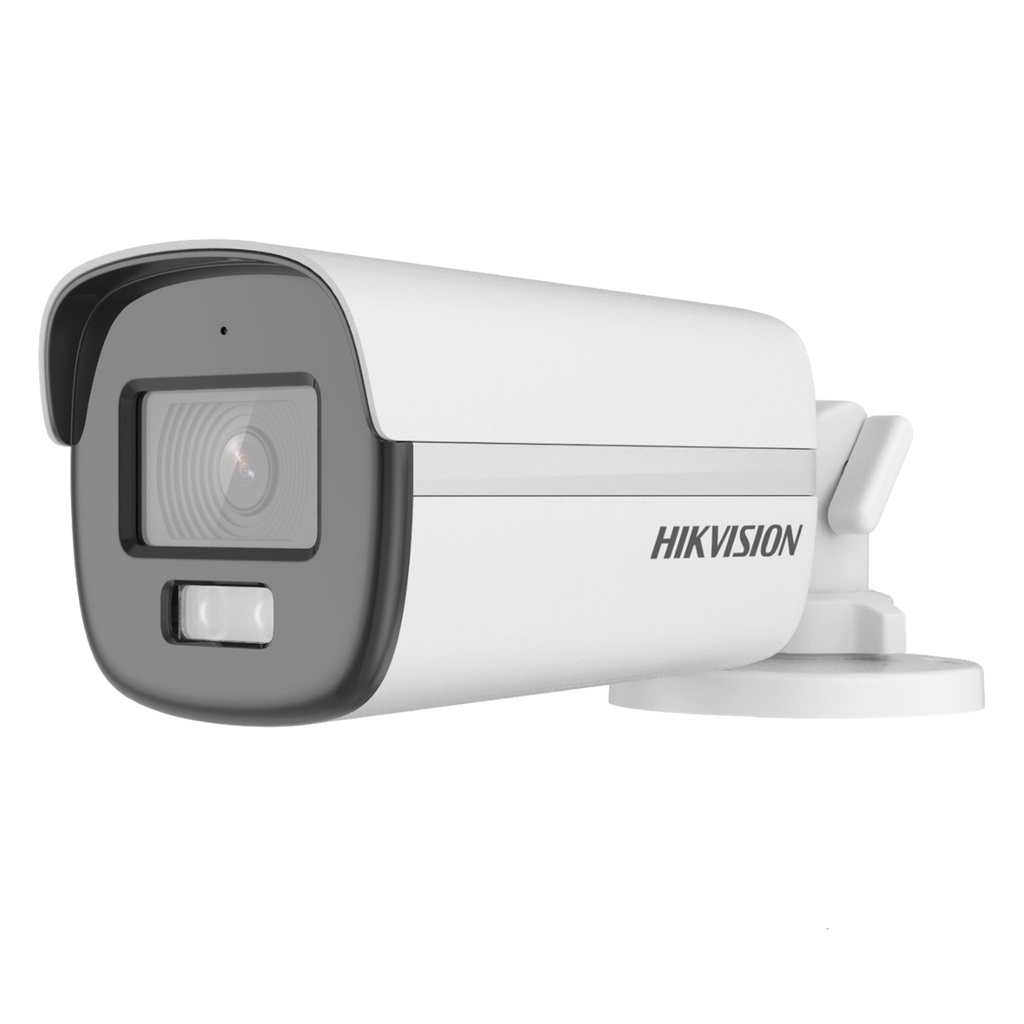 [DS-2CE12KF0T-FS(2.8mm)] Hikvision - Cámara HD Bullet ColorVU con Audio 3K [5MP] Lente 2.8mm [Metal/Plástico]