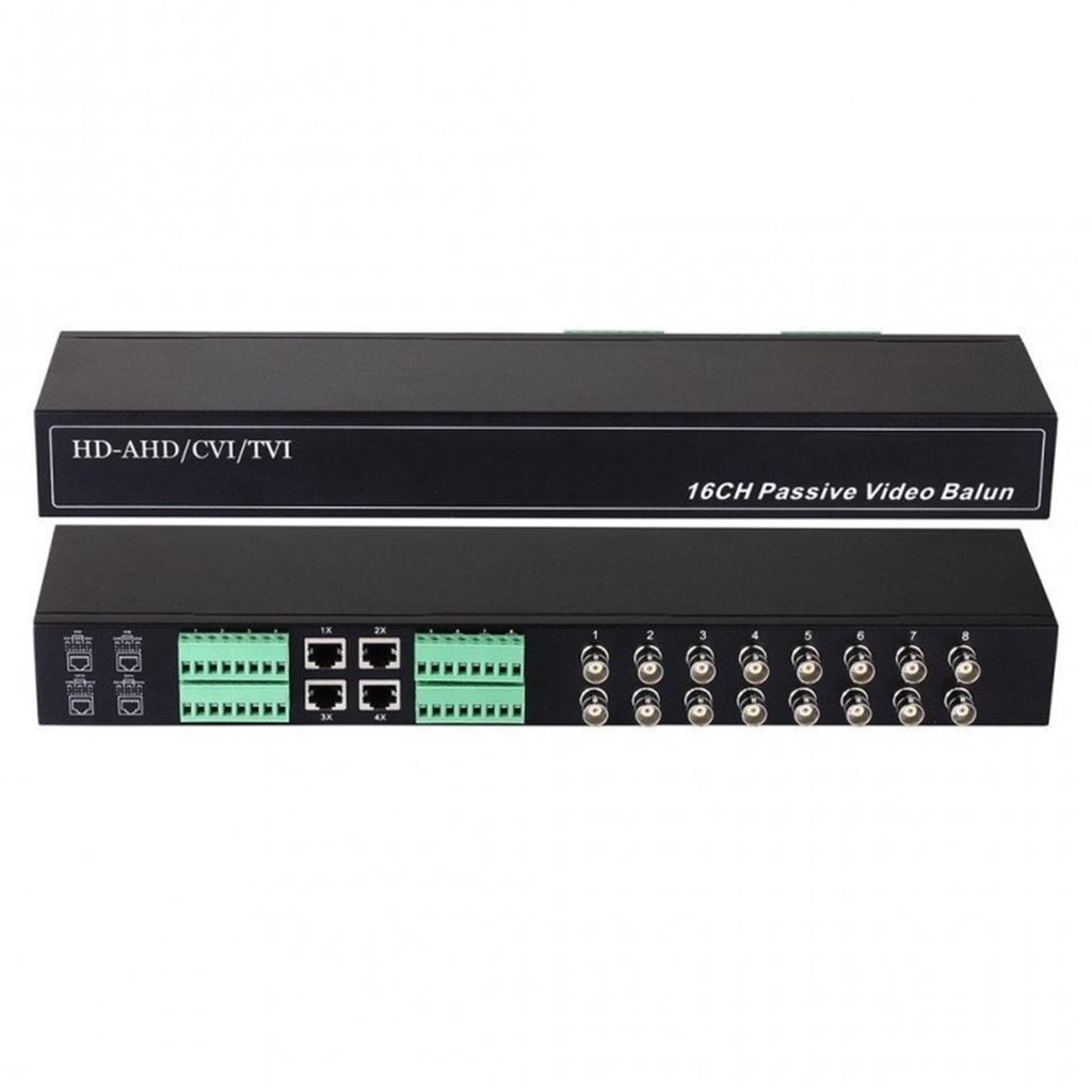 [STC-VB16CH-RACK] STC- Video Balun Pasivo HD 16 Canales Rackeable