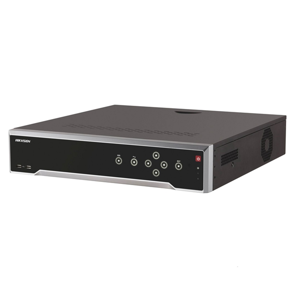 [DS-7732NI-I4/24P] Hikvision - NVR 4K [12MP] 32 Canales IP 24 Puertos POE Salida de vídeo 4K