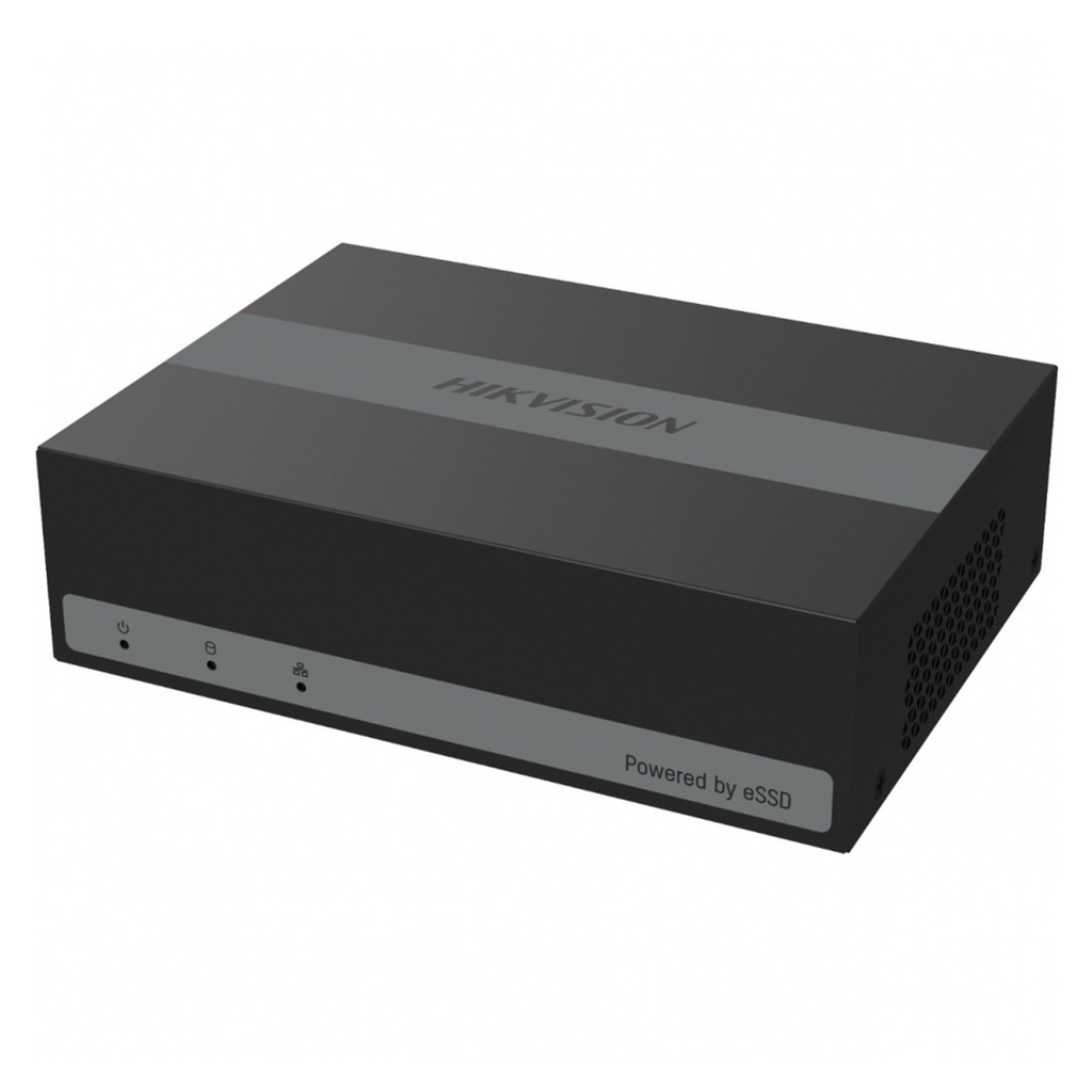 [DS-E04HGHI-B] Hikvision - eDVR 1080P [2MP] Lite Pentahibrido 4 Canales TurboHD + 1 Canal IP eSSD Incluido [300 GB]