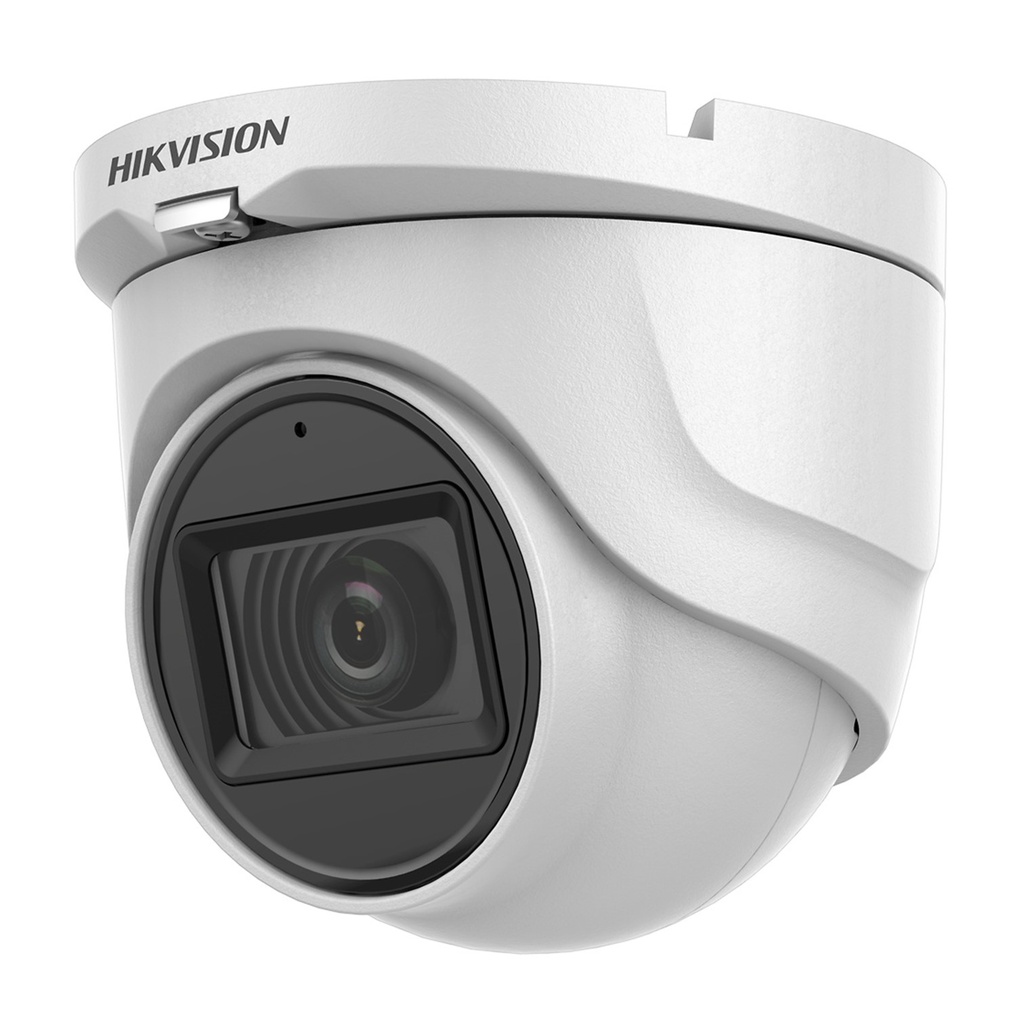 [DS-2CE76D0T-ITMFS(2.8mm)] Hikvision - Cámara HD Domo con Audio Hikvision 1080P [2MP] Lente 2.8mm [Metalico]