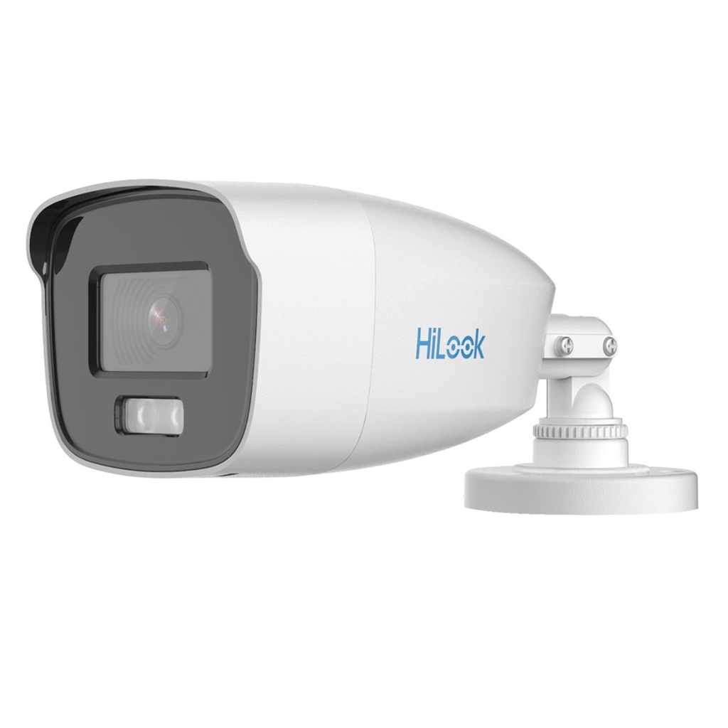 [THC-B229-MS(2.8mm)] HiLook - Cámara HD Bullet ColorVU con Audio 1080P [2MP] Lente 2.8mm [Metalico]