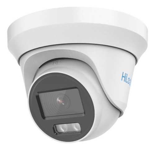 [THC-T229-MS(2.8mm)] HiLook - Cámara HD Domo ColorVU con Audio 1080P [2MP] Lente 2.8mm [Metalico]