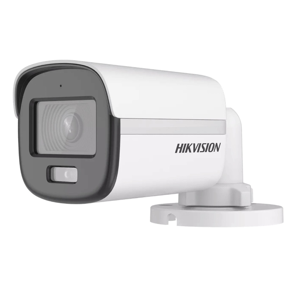 [DS-2CE10DF0T-FS(2.8mm)] Hikvision - Cámara HD Bullet ColorVU con Audio 1080P [2MP] Lente 2.8mm [Metalico]
