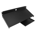 [B-TEC/MOU] Onlink - Bandeja 19" Lisa Teclado y Mouse para Montaje en Rack [Negro]