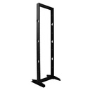 [R-42U-A2P] Onlink - Rack de Piso [42U] Abierto 2 Postes 2.10 Metros [Negro]