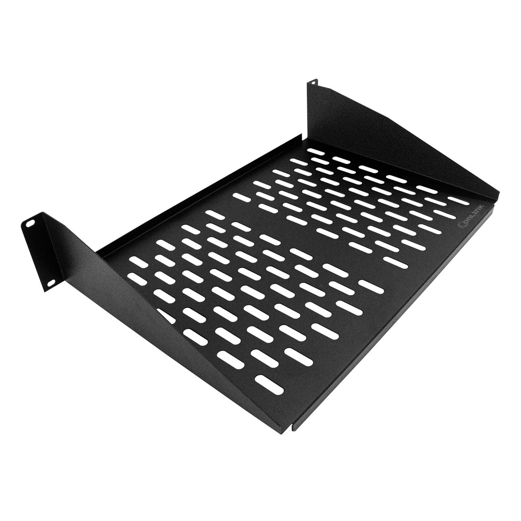 [B-19x12-2U-V] Onlink - Bandeja 19" Ventilada 19x12 [2U] para Montaje en Rack [Negro]