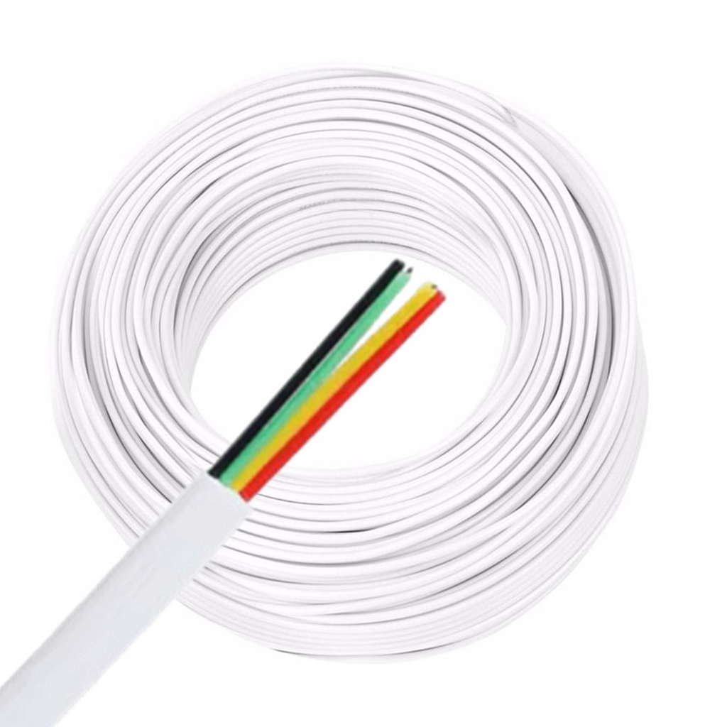 [WP-CBL-TLF-100M] Wireplus - Cable Telefonico Plano [Bobina 100 Metros]
