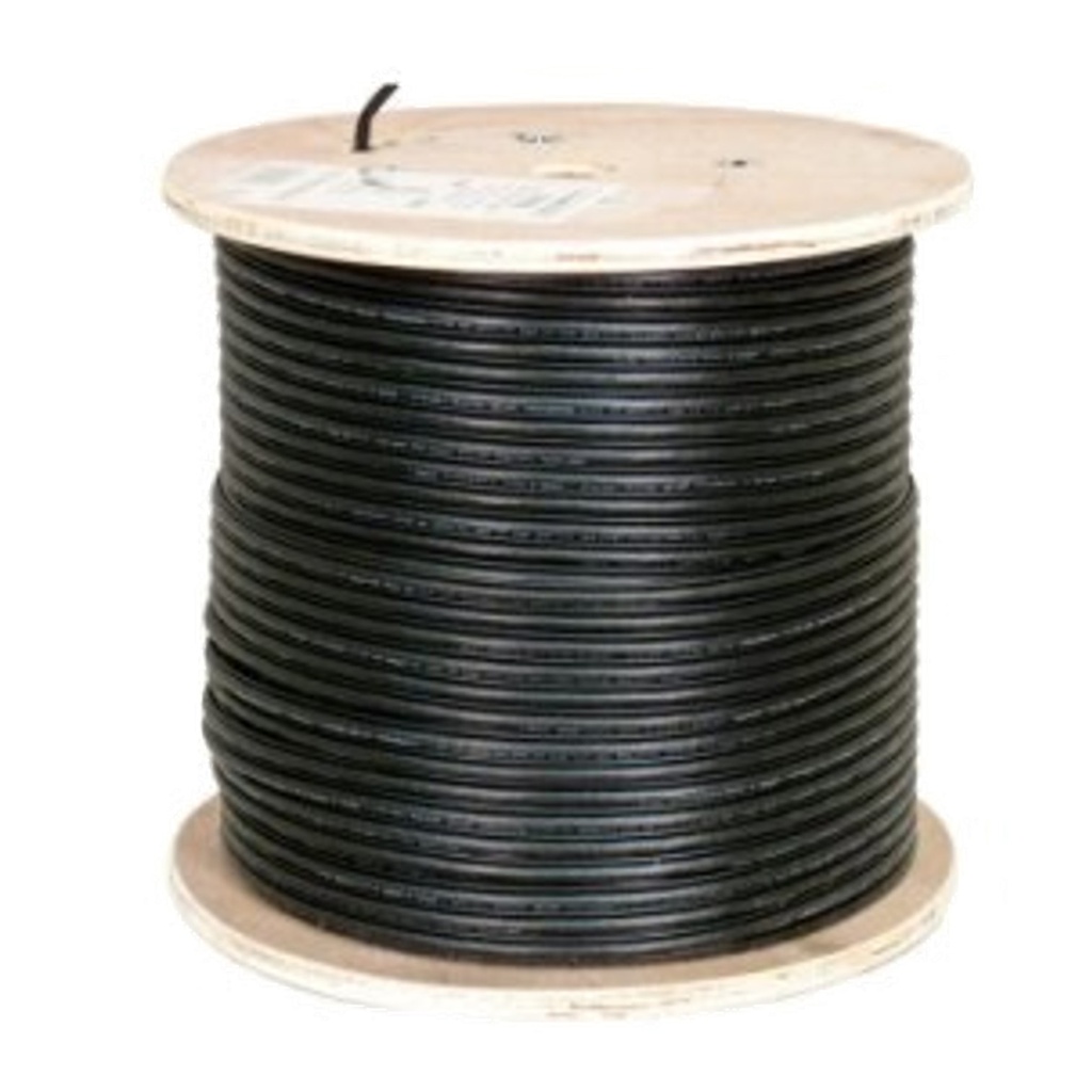 [WP-UTPC5-305OUT] Wireplus - Cable UTP CAT5e (Categoria 5e) CCA Exterior (Negro) [Bobina 305 Metros]