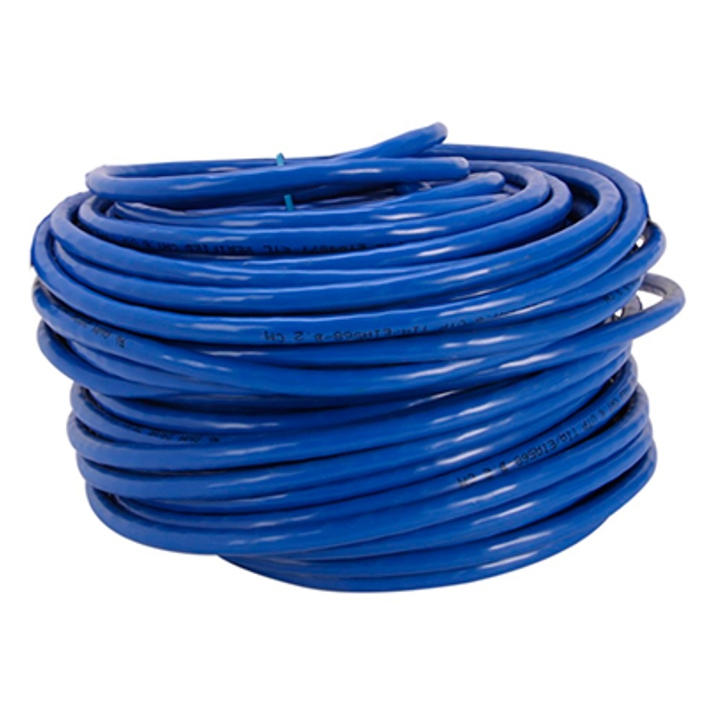 [CAB-UTP6-50] Wireplus - Cable UTP Categoria 6 CCA Interior Color Azul [Rollo 50 Metros]