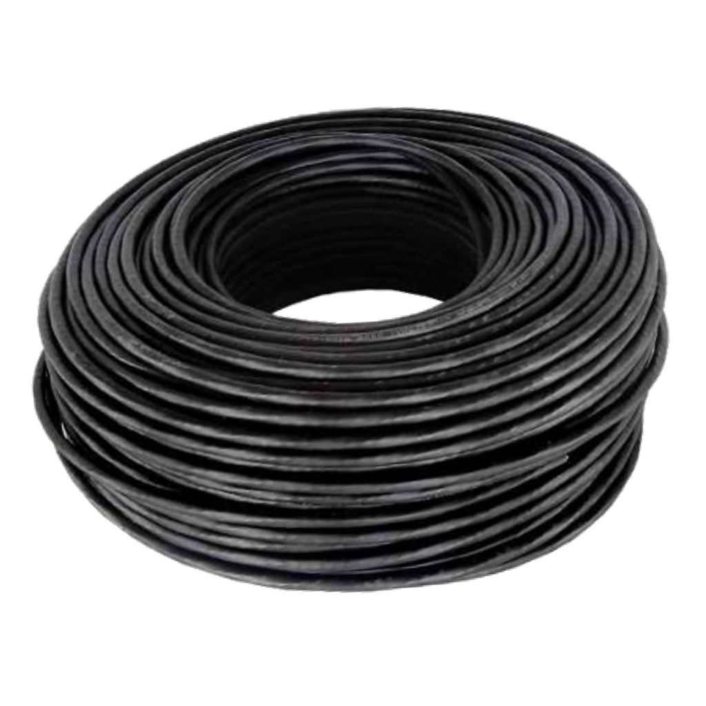 [WP-UTPC5-50OUT] Wireplus - Cable UTP CAT5e (Categoria 5e) CCA Exterior (Negro) [50 Metros]