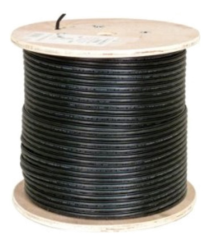 [WP-UTPC5-100OUT] Wireplus - Cable UTP CAT5e (Categoria 5e) CCA Exterior (Negro) [Caja 100 Metros]