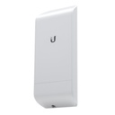 [LOCOM5] Ubiquiti - NanoStation airMAX locoM5 CPE 150 Mbps 5 GHz con Antena Integrada de 13 dBi