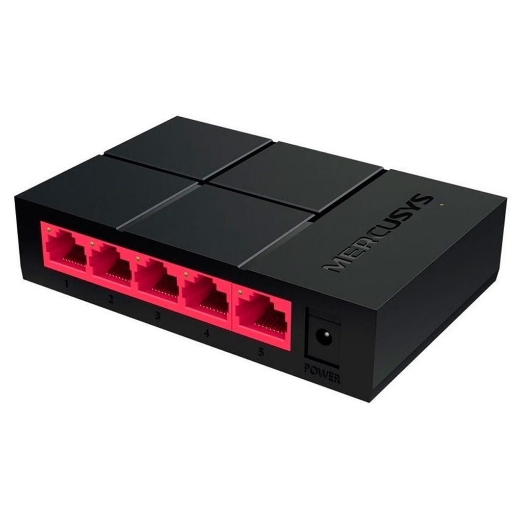 [MS105G] Mercusys - Switch de Escritorio de 5 Puertos a Gigabit