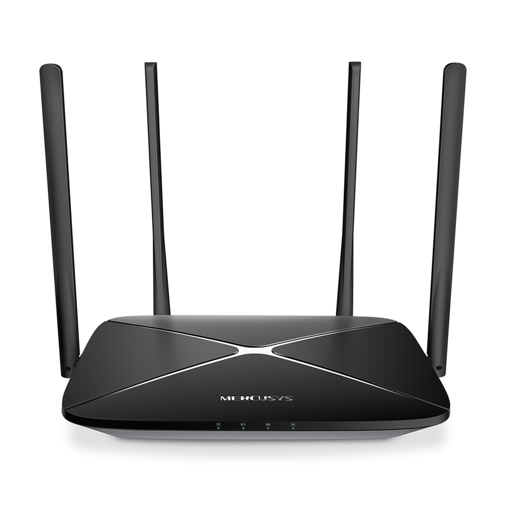 [AC12G] Mercusys - Router Inalambrico WiFi Doble Banda Gigabit AC1300 4 Antenas 5dBi