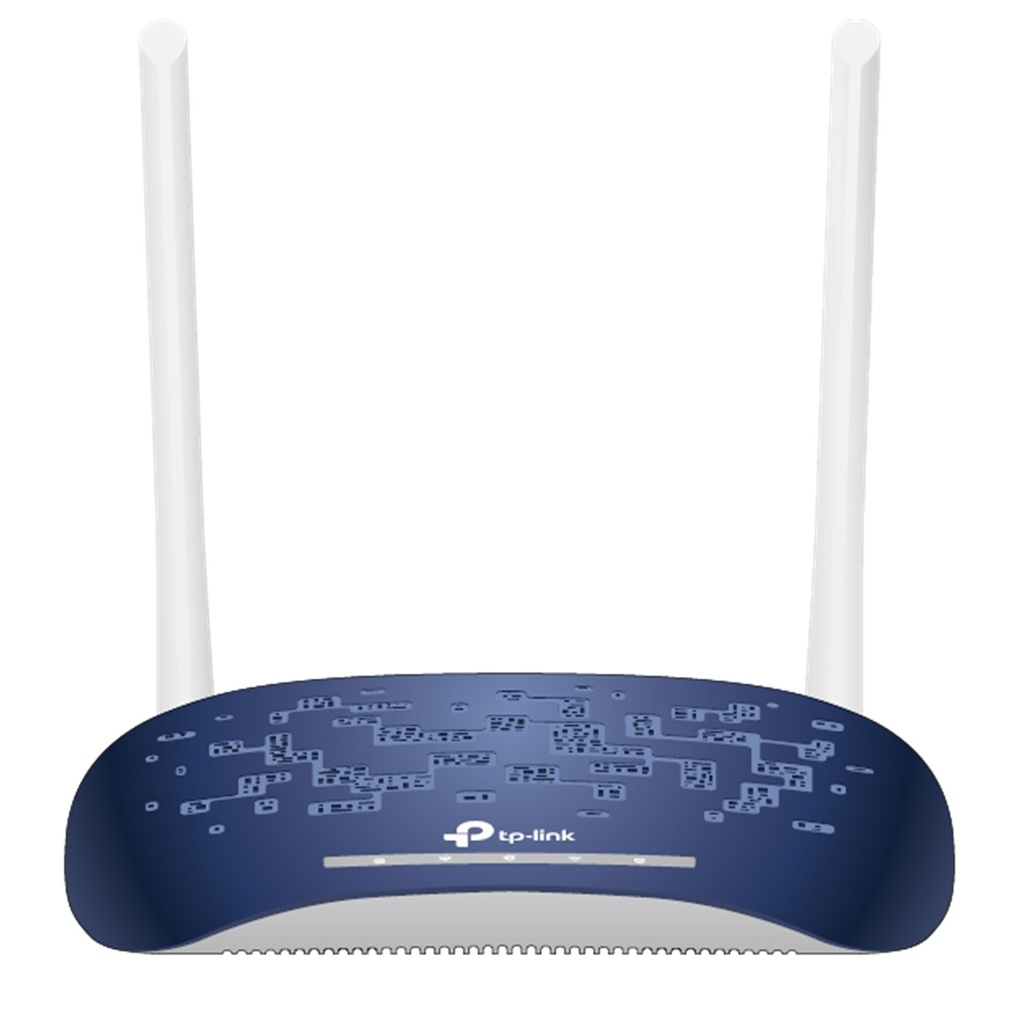 [TD-W9960] TP-Link - Modem Router Inalambrico WiFi N 300Mbps VDSL/ADSL 2 Antenas 5dBi