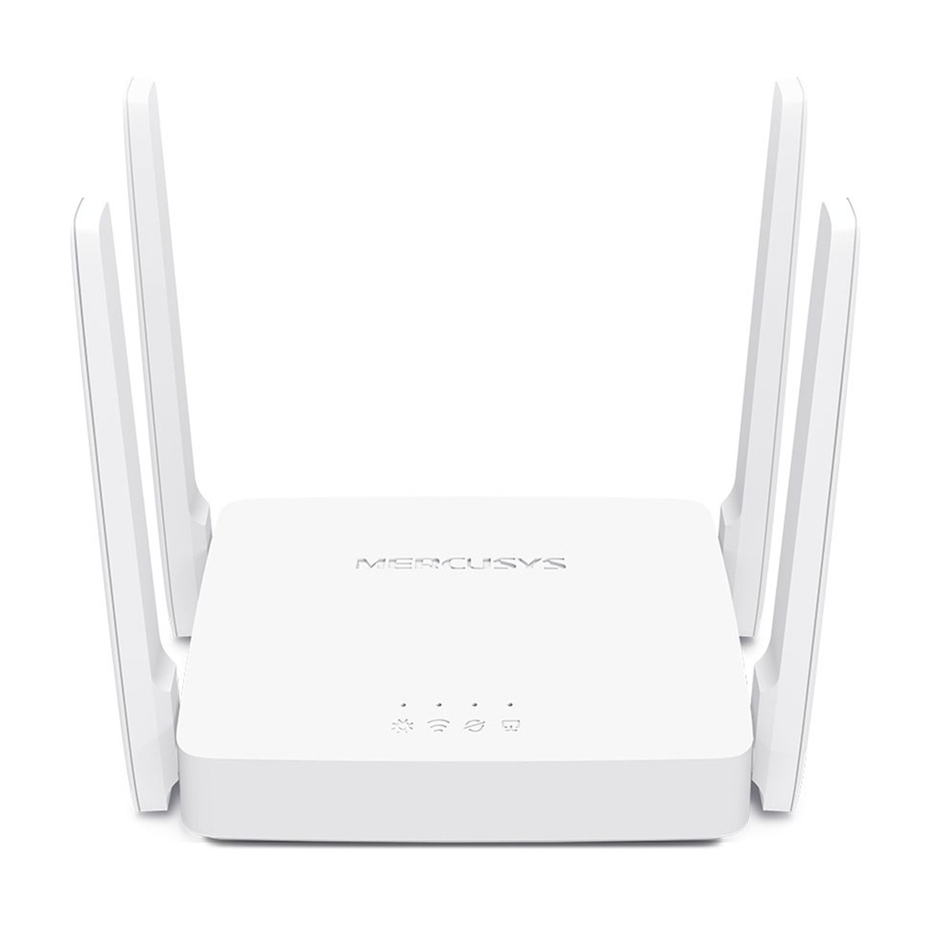 [AC10] Mercusys - Router Inalambrico WiFi Doble Banda AC1200 4 Antenas 5dBi
