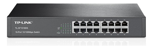 [TL-SF1016DS] TP-Link - Switch de Escritorio/Rack de 16 Puertos a 10/100 Mbps
