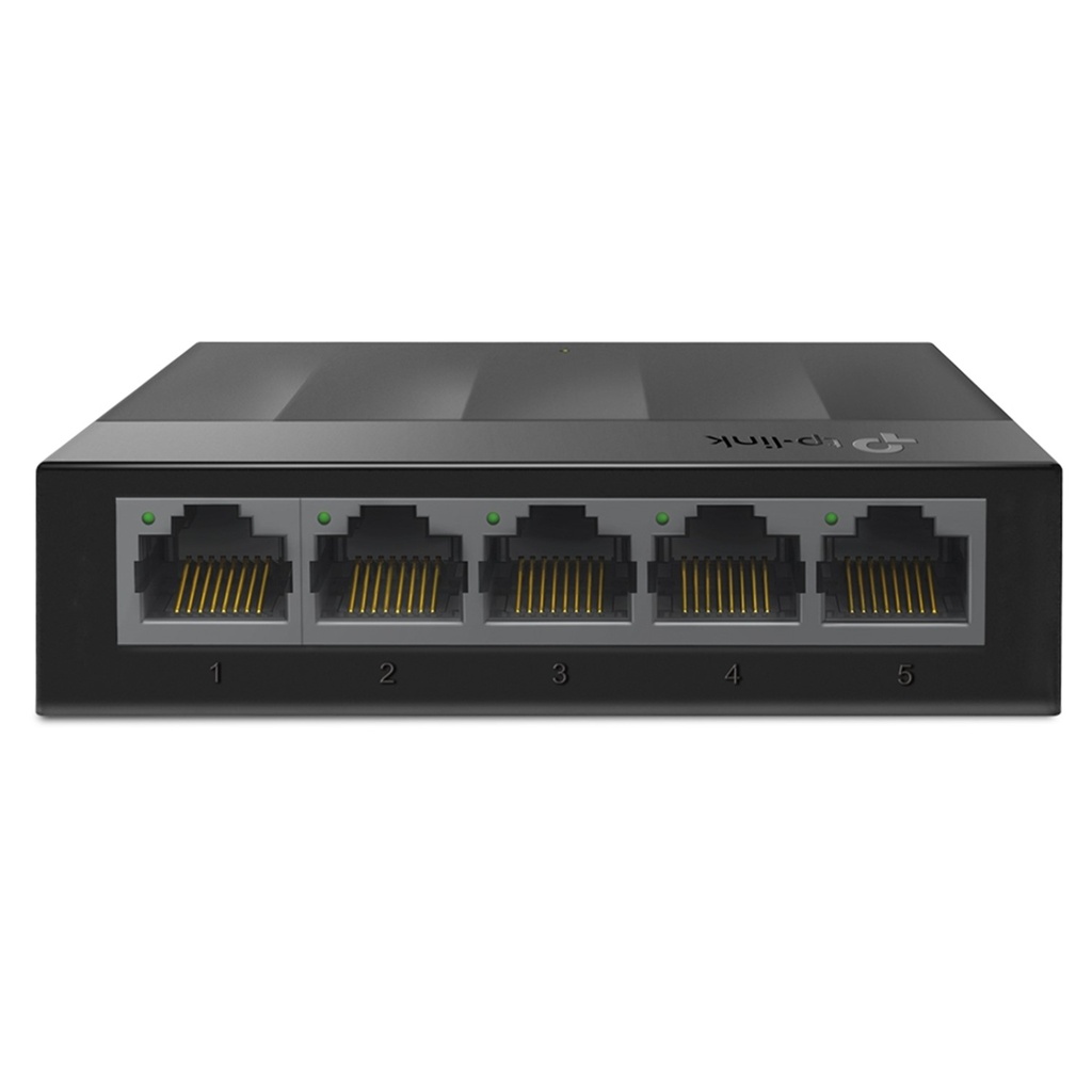 [LS1005G] TP-Link - Switch de Escritorio de 5 Puertos a 10/100/1000 Mbps