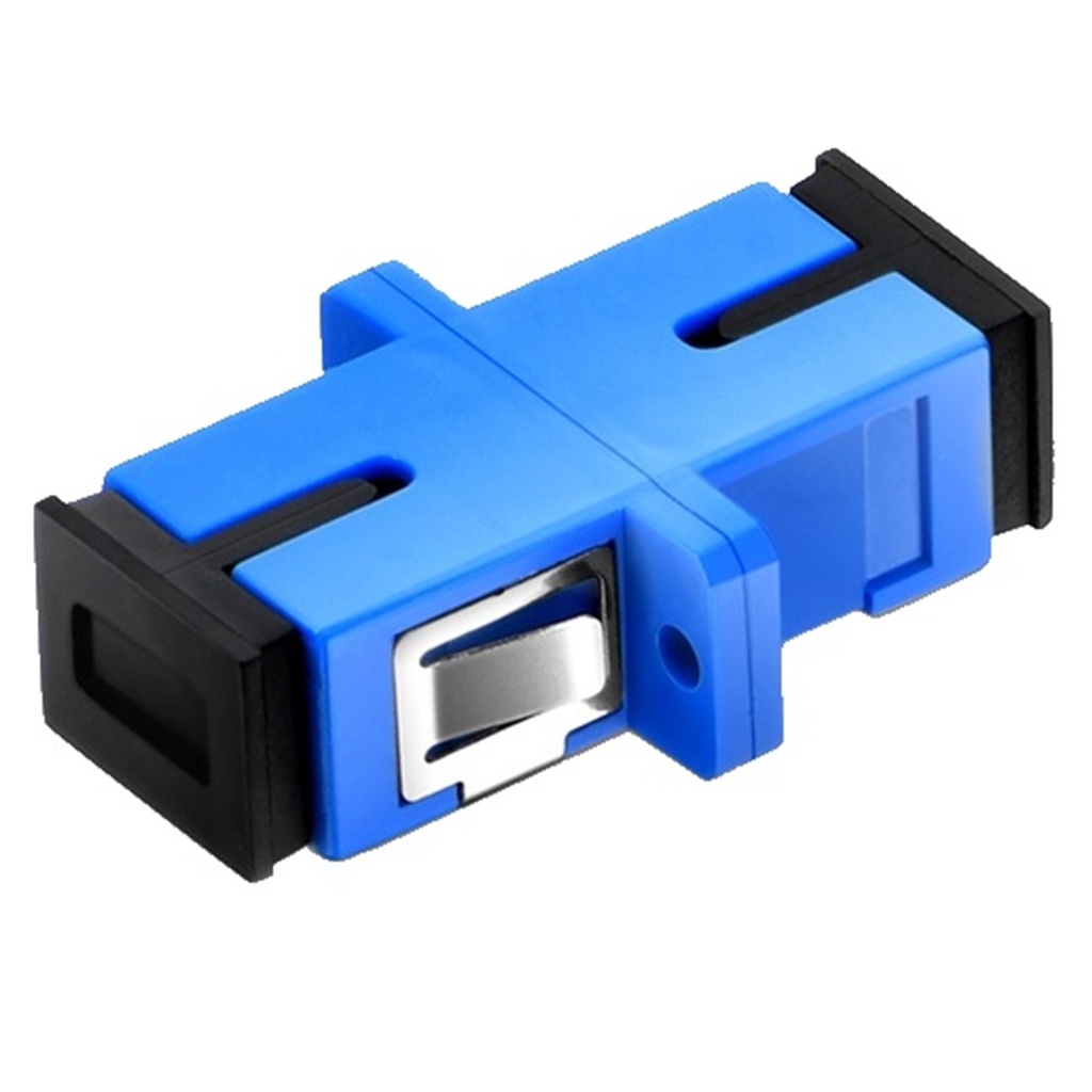 [WPF-ADPT-SCUPC] Wireplus - Adaptador - Puente - Acoplador de Fibra Optica SC-UPC Azul [Unidad]