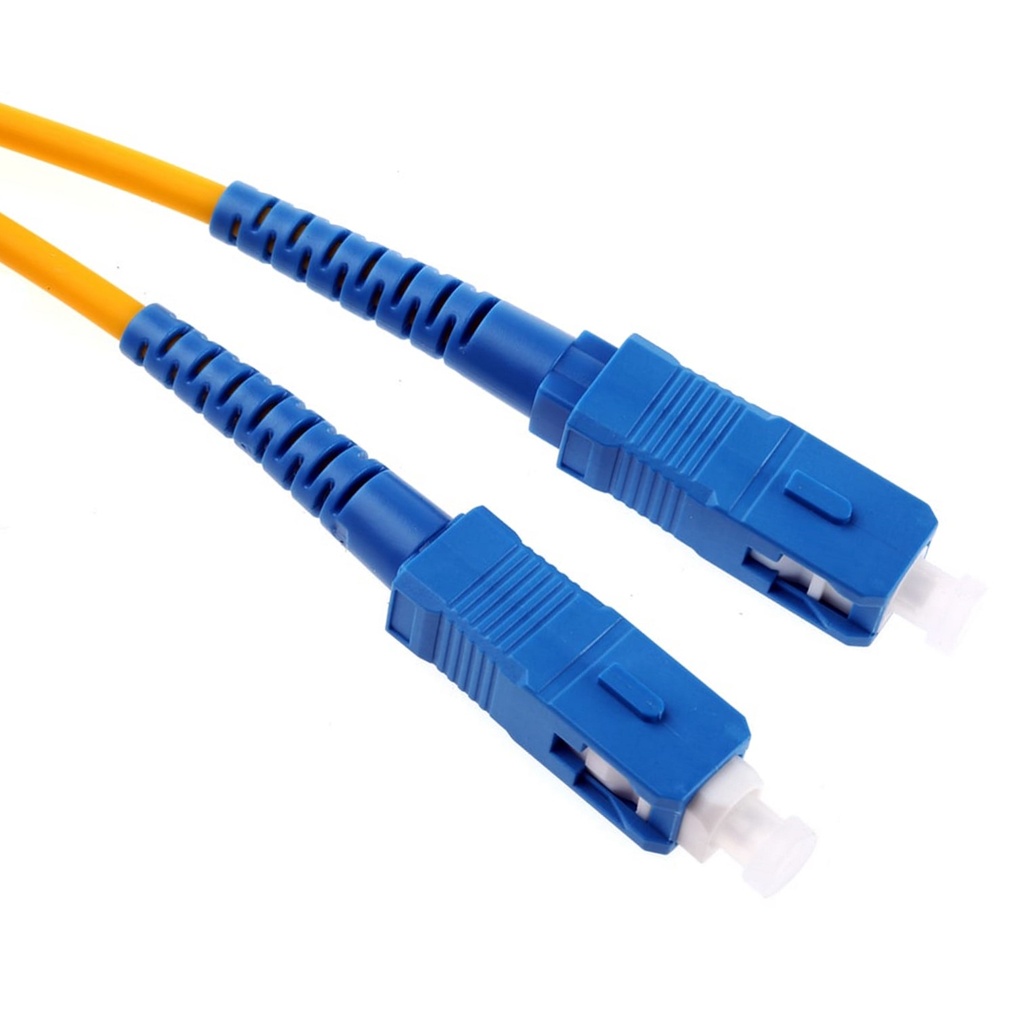 [WPF-PC-UPCUPC-1] Wireplus - Patch Cord Fibra Optica SC/UPC a SC/UPC G652D [Azul a Azul] [1 Metro]