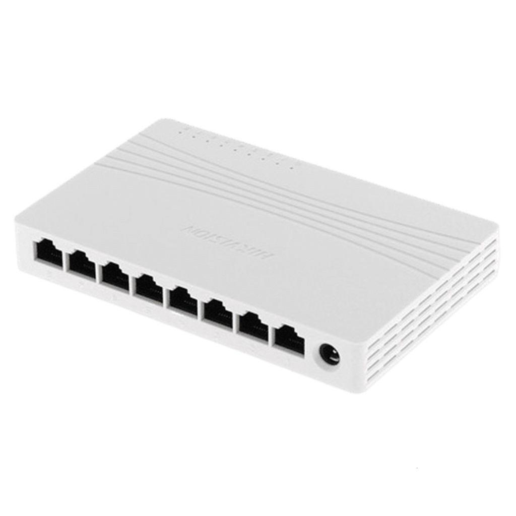 [DS-3E0508D-E(O-STD)] Hikvision - Switch 8 Puertos 10/100/1000 Mbps