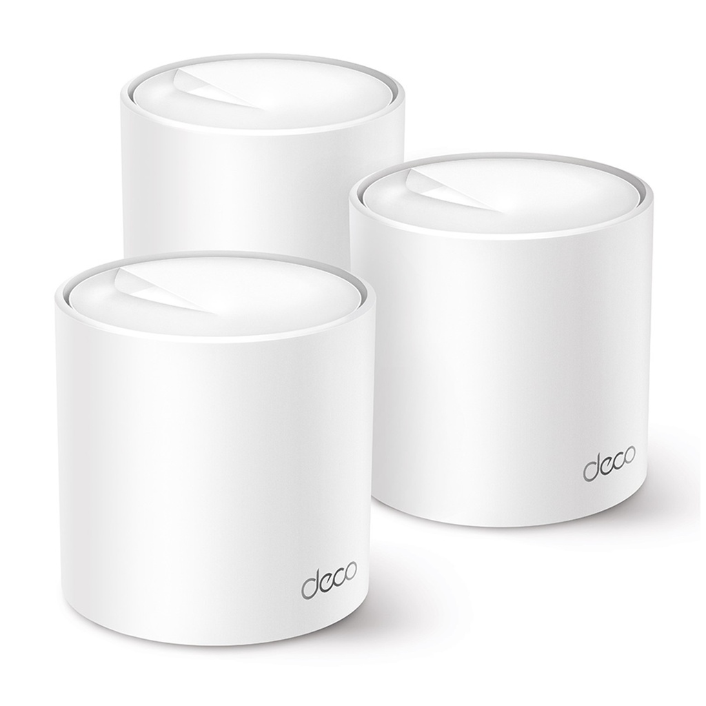 [DECO-X50-3PACK] TP-Link - Router Inalambrico WiFi Mesh Doble Banda AX3000 WiFi6 [3 Unidades]