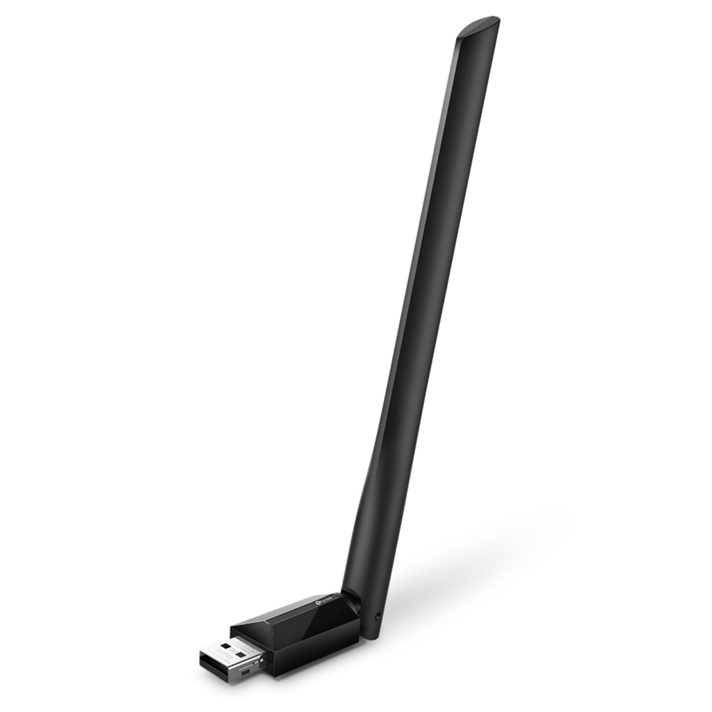 [T2U-PLUS-ARCHER] TP-Link - Adaptador USB Inalambrico WiFi Doble Banda de Alta Ganancia AC600